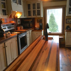 Kitchen #1 - Custom Made using Reclaimed Barn Wood - Kitchen And Dining Furniture