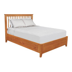 American Mission Queen Storage Bed - Platform Beds