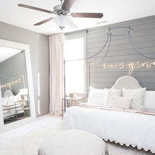 Plank Wall Bedroom