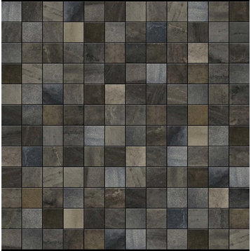 20"x20" Stonehenge Mosaic Luxury Vinyl Tile, Set of 6