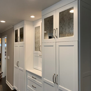 Transitional Remodel of Kitchen, Bar Area and Dining Room