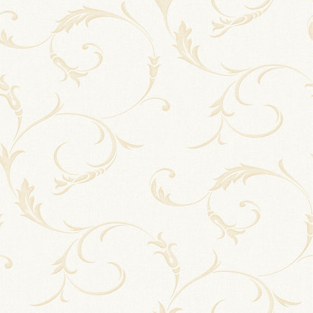 Athena Wallpaper, White Gold, 20x396