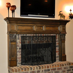 Sarasota Mantel - Indoor Fireplaces