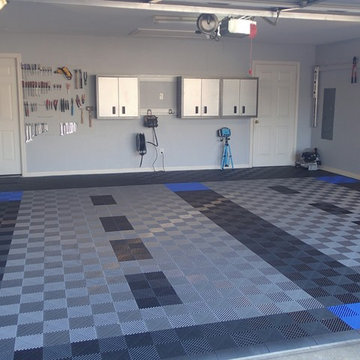 RaceDeck Garage Flooring - FreeFlow open rib style