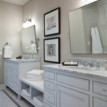 bathroom bench