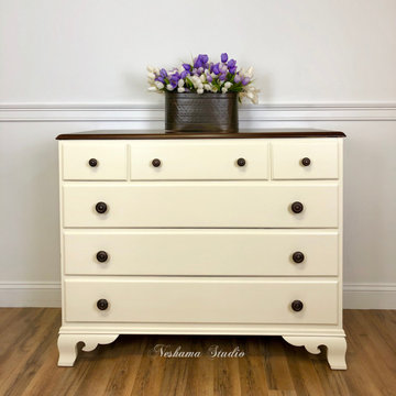 Dresser 6 Drawer Solid Maple