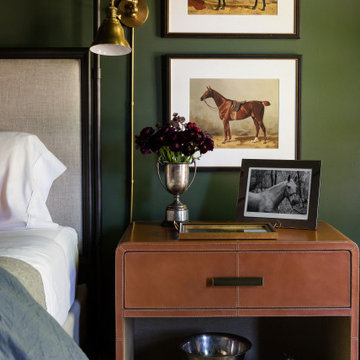 Modern Equestrian Bedroom