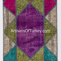 Patchwork style Up-cycled Handmade Rugs - Products