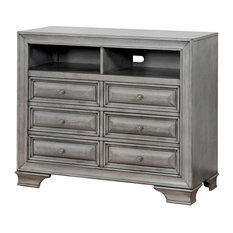 Drawer Combo Dresser Entertainment Centers Tv Stands Houzz