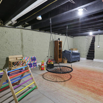 Home Office and Basement Renovation near Charles Village