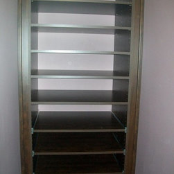 High End Walk-in Closets - Shoe Storage