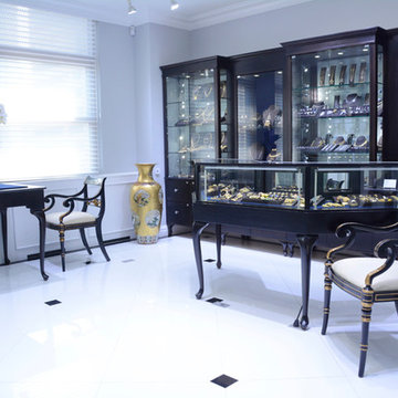 Queen Anne Display Cases
