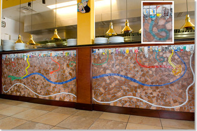 Restaurant mosaic