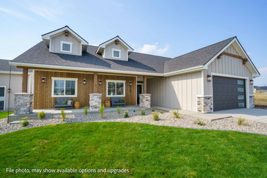 Craftsman exterior home idea in Other