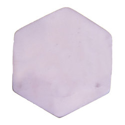White Marble and Silver Coasters - Tabletop
