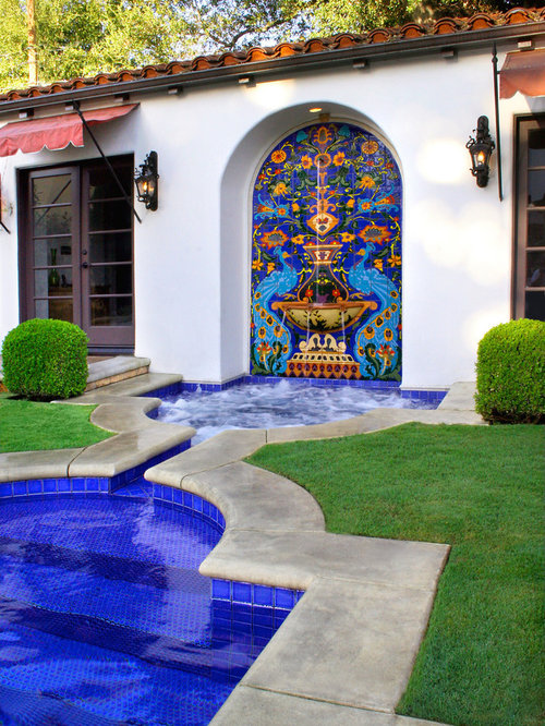 Tile Fountain Ideas, Pictures, Remodel and Decor