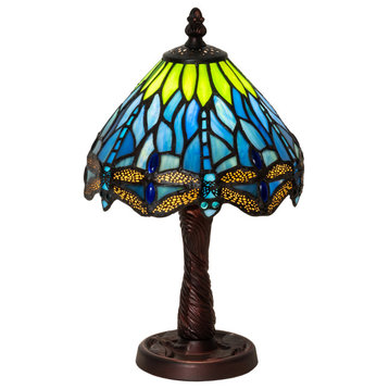 13 High Tiffany Hanginghead Dragonfly Mini Lamp