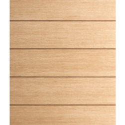 Belmont- Interior White Oak Door- Horizontal Grooves and Grain (no stiles and rails) (Engineered) - Interior Doors