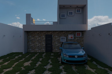 Home design - modern home design idea in Mexico City