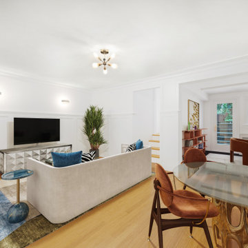 Virtual Staging Examples - Eclectic Style