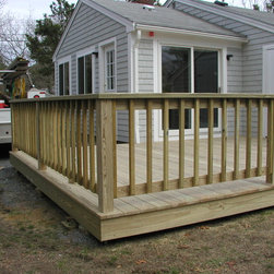 Pressure Treated decks - Products