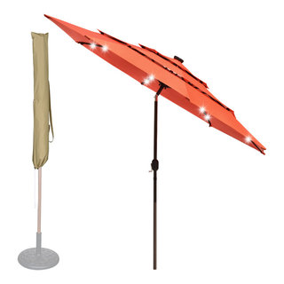 Yescom 10ft Universal Replacement Umbrella Canopy Top Cover Patio Beach