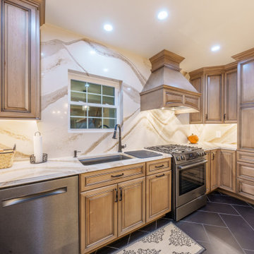 Valley Stream Kitchen, Dining & Living Remodel