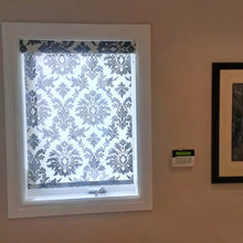 patterned roller shades