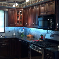 New Kitchen Charleston Saddle Cabinets Project - Kitchen Cabinetry