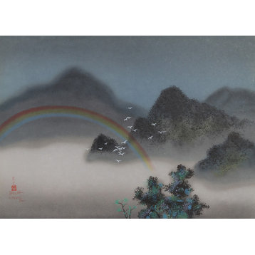 David Lee, Rainbow, Lithograph