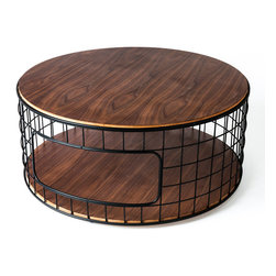 Wireframe Round Coffee Table - Products