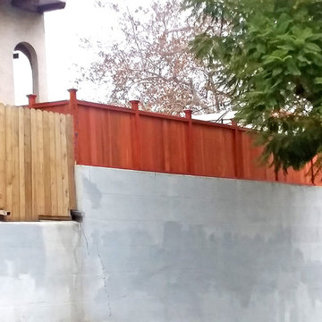 Custom Fence-Redwood Privacy