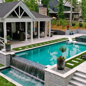 Straight Line Pools