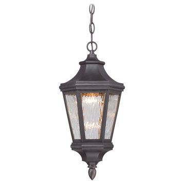 Hanford Pointe 71824-143-L 1 Lt Outdoor Led Chain Hung Lantern-Oil Rubbed Bronze