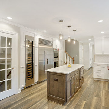 Central Colonial First Floor Remodel