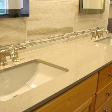 Contemporary Master Bathroom Remodel