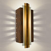 Empire Wall Sconce, Butternut and Caramel, Bulb Type: E12