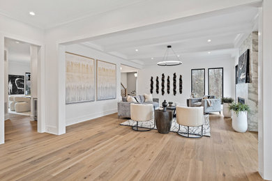 Example of a trendy home design design in DC Metro
