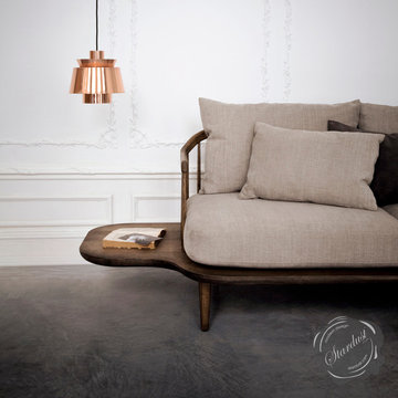 Danish Design Interior with Modern Danish Pendant Lamp