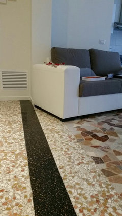 Quale tappeto su pavimento in palladiana/graniglia?