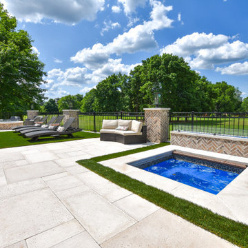 Etscorn Family 40' Illusion & Square Hot Tub