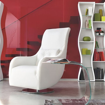 Nolita Leather Lounge Chair by Tonin Casa - $2,735.00