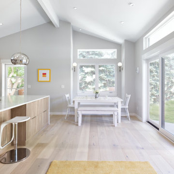 Neutral Contemporary First Floor Remodel