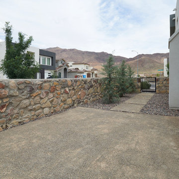 Westside El Paso Contemporary Outdoor Living