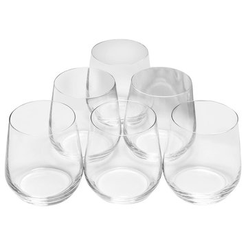 Catering Pack Stemless Wine Glasses, Set of 12
