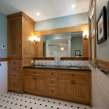 After 3 - Forest Lake Arts & Crafts Bathroom