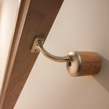 Project #66 | Modern Staircase with Twin Metal Stringers