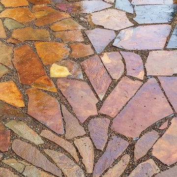 Camas Permeable Patio & Specimen Trees