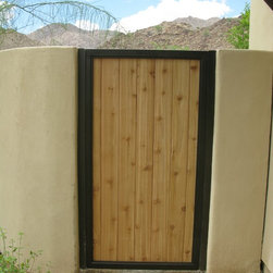 Courtyard & Pedestrain Gates - Home Fencing And Gates