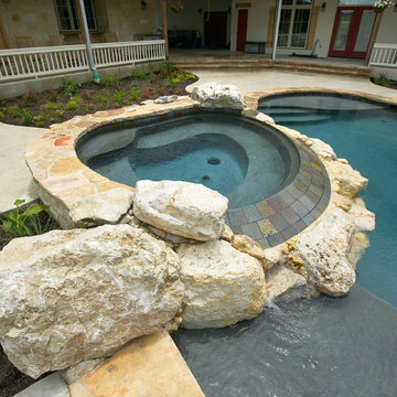 Spring Branch, Texas Multi Level Pool/Spa